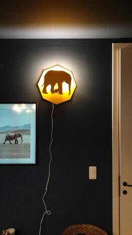 lamp olifant